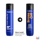 Matrix Total Results Brass Off Brunette Neutralising Blue Shampoo for Lightened Brunette Hair 300ml