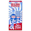 Slush Puppie Paper Cups & Straws (Set of 20)