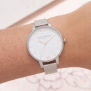 Olivia Burton Women's Classics Collection Watch - White & Silver
