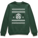 Star Wars Christmas Stormtrooper Knit Green Christmas Jumper