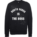 Star Wars Darth Vader Is The Boss Sweatshirt - Black