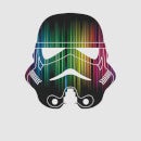 Star Wars Verticale Strepen Stormtrooper Hoodie - Grijs