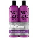 TIGI Bed Head Dumb Blonde Tween Set: Shampoo 750ml & Reconstructor Conditioner 750ml
