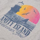 T-Shirt Lo Squalo Welcome To Amity Island - Grigio
