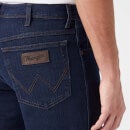 Wrangler Men's Texas Authentic Straight Fit Jeans - Blue Black - W32/L32 - Blau
