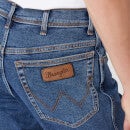 Wrangler Men's Texas Original Regular Straight Leg Jeans - Stonewash - W34/L36 - Blau