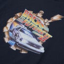 Back To The Future Clockwork T-Shirt - Navy