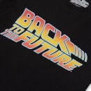 Back To The Future Classic Logo T-Shirt - Black