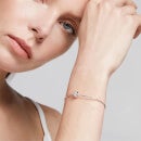 Ted Baker Women's Hasina Swarovski Crystal Heart Ultra Fine Cuff - Silver/Crystal