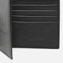 Armani Exchange Men's Bifold Embossed Leather Wallet - Black
