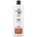 NIOXIN 3D Care System System 4 Step 1 Color Safe Cleanser Shampoo: For Colored Hair With Progressed Thinning 1000ml