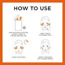 Garnier Hyaluronic Acid and Orange Juice Hydrating Brightening Eye Sheet Mask 6g