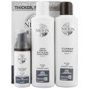 NIOXIN 3D Care System System 2, 3 Part System Kit: For Natural Hair With Progressed Thinning