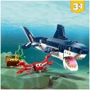 LEGO Creator: 3-en-1 Les Créatures Sous-Marines, Figurines Animaux Marins, Requin, Crabe (31088)