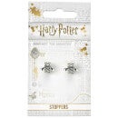 Harry Potter Deathly Hallows Charm Stopper Set of 2 - Silver