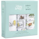 aden + anais Classic Muslin Squares 3-Pack Winnie the Pooh