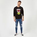 The Grinch Im Here for The Presents Christmas Sweater - Black