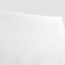 Sportowe Bokserki (3-pak) - Białe - XS