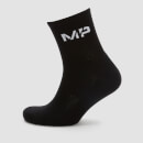 MP Men's Crew Socks - Black (2 Pack) - UK 9-12