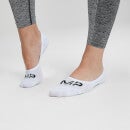 Women's Invisible Socks - Weiß
