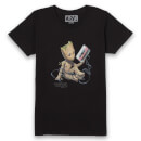 Guardians Of The Galaxy Groot Tape Women's Christmas T-Shirt - Black