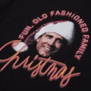 National Lampoon Fun Old Fashioned Family Christmas Men's Christmas T-Shirt - Black