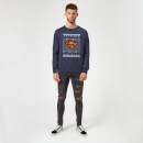 DC Superman Knit Christmas Jumper - Navy