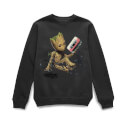 Guardians Of The Galaxy Groot Tape Christmas Jumper - Black
