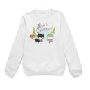 DC Nice Is Overrated Christmas Jumper - White
