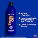 Matrix Total Results Brass Off Brunette Blue Conditioner for Lightened Brunette Hair 1000ml