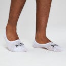 Calcetines invisibles Essentials para hombre de MP - Blanco (pack de 3) - UK 6-8