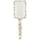 The Vintage Cosmetic Company Floral Rectangular Paddle Hair Brush