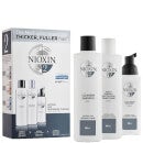 NIOXIN 3-Part System 2 Loyalty Kit for Natural Hair with Progressed Thinning