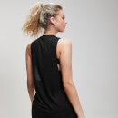 MP dámské tréninkové tričko bez rukávů s hlubokými průramky Essentials – Černé