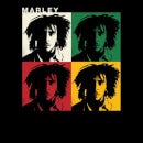 Bob Marley Faces Women's T-Shirt - Black