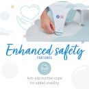 Angelcare Soft Touch Baby Bath Seat - Aqua