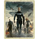 Captain America: Winter Soldier 4K Ultra HD (Includes 2D Blu-ray) Zavvi Exclusive Steelbook