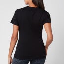 Calvin Klein Jeans Women's Monogram Logo Regular Fit T-Shirt - CK Black - XS