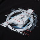 Avengers: Endgame White Logo Men's T-Shirt - Black