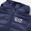 EA7 Boys' Sporty Core Identity Hooded Jacket - Navy - 4 Years