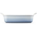 Le Creuset Stoneware Medium Heritage Rectangular Roasting Dish - 26cm - Coastal Blue