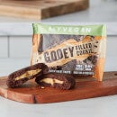 Vegan Gooey Filled Cookie - 12 x 75g - Double Chocolate and Peanut Butter