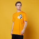 T-shirt Batman Graffiti Print Oversized - Orange