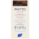 PHYTO PHYTOCOLOR: Permanent Hair Dye Shade: 6.77 Light Brown Cappuccino