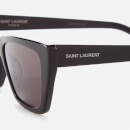 Saint Laurent Women's Mica Cateye Sunglasses - BLACK