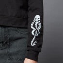 Harry Potter The Dark Arts The Dark Mark Tattoo Sweatshirt With Embroidery- Black