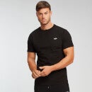 남성용 에센셜 티셔츠 - 블랙 - S