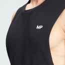MP sporta krekls ar pazeminātu rokas izgriezumu - Melns - S