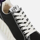 Eytys Odessa Canvas Low Top Trainers - Black
