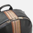 PS Paul Smith Men's Signature Stripe Backpack - Black Pebble